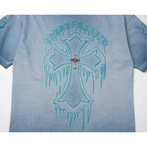 Replica Chrome Hearts T-Shirts Short Sleeved For Unisex #1439130 $56.00 USD for Wholesale