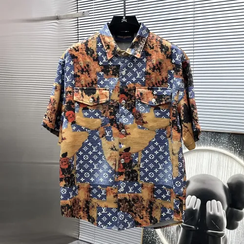Replica Louis Vuitton LV Tracksuits Short Sleeved For Men #1439148 $76.00 USD for Wholesale