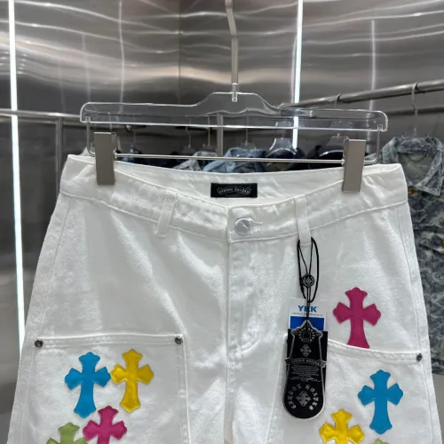 Replica Chrome Hearts Jeans For Men #1439151 $64.00 USD for Wholesale