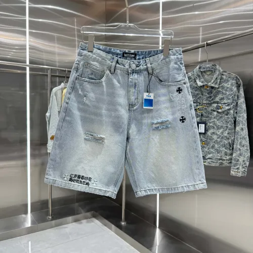 Wholesale Chrome Hearts Jeans For Men #1439153 $64.00 USD, Wholesale Quality Replica Chrome Hearts Jeans