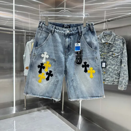 Wholesale Chrome Hearts Jeans For Men #1439158 $64.00 USD, Wholesale Quality Replica Chrome Hearts Jeans