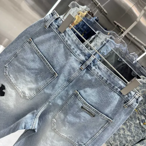 Replica Chrome Hearts Jeans For Men #1439158 $64.00 USD for Wholesale