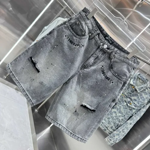 Replica Chrome Hearts Jeans For Men #1439159 $64.00 USD for Wholesale