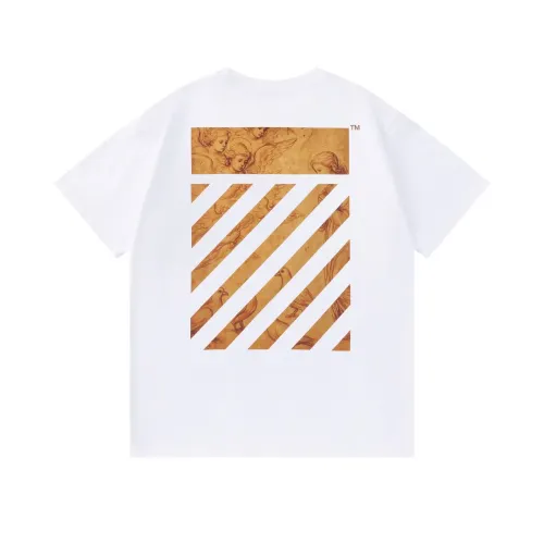 Wholesale Off-White T-Shirts Short Sleeved For Unisex #1439164 $32.00 USD, Wholesale Quality Replica Off-White T-Shirts