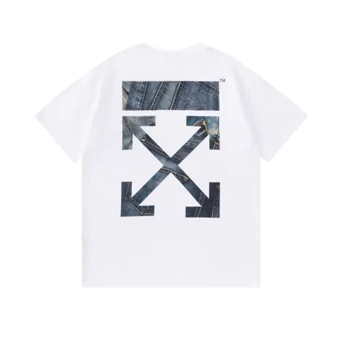Wholesale Off-White T-Shirts Short Sleeved For Unisex #1439167 $32.00 USD, Wholesale Quality Replica Off-White T-Shirts