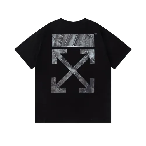 Wholesale Off-White T-Shirts Short Sleeved For Unisex #1439168 $32.00 USD, Wholesale Quality Replica Off-White T-Shirts