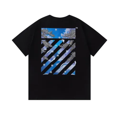 Wholesale Off-White T-Shirts Short Sleeved For Unisex #1439170 $32.00 USD, Wholesale Quality Replica Off-White T-Shirts