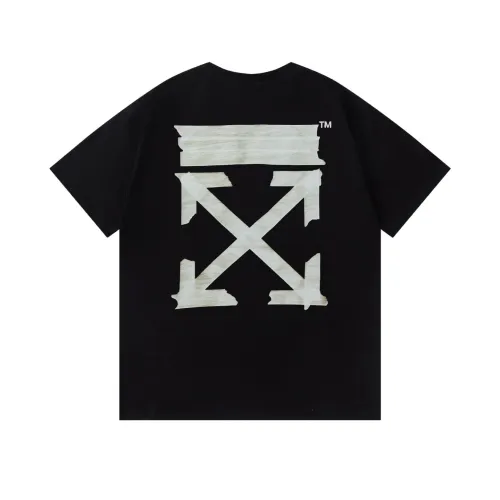 Wholesale Off-White T-Shirts Short Sleeved For Unisex #1439174 $32.00 USD, Wholesale Quality Replica Off-White T-Shirts