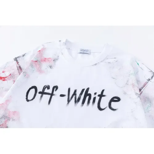 Replica Off-White T-Shirts Short Sleeved For Unisex #1439175 $36.00 USD for Wholesale