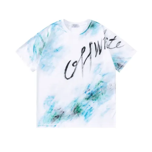Wholesale Off-White T-Shirts Short Sleeved For Unisex #1439183 $36.00 USD, Wholesale Quality Replica Off-White T-Shirts