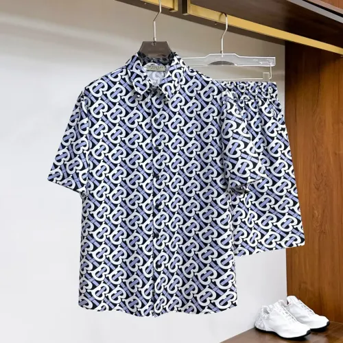 Wholesale Burberry Tracksuits Short Sleeved For Men #1439192 $76.00 USD, Wholesale Quality Replica Burberry Tracksuits