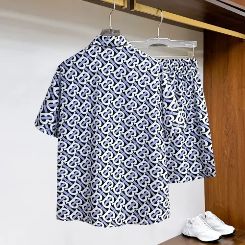 Replica Burberry Tracksuits Short Sleeved For Men #1439192 $76.00 USD for Wholesale