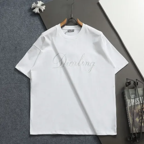 Wholesale Christian Dior T-Shirts Short Sleeved For Unisex #1439199 $40.00 USD, Wholesale Quality Replica Christian Dior T-Shirts