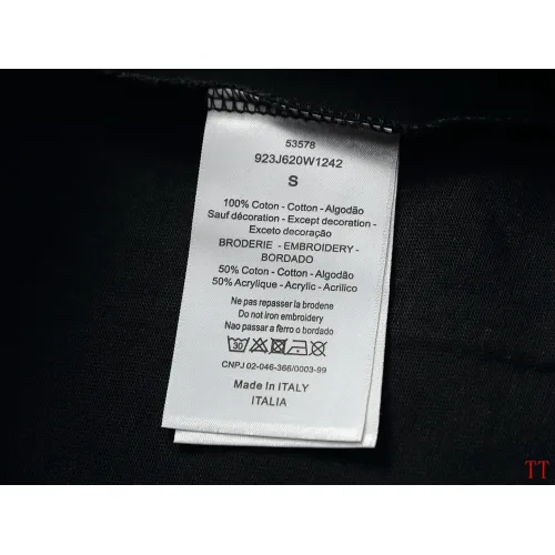 Replica Christian Dior T-Shirts Short Sleeved For Unisex #1439204 $40.00 USD for Wholesale