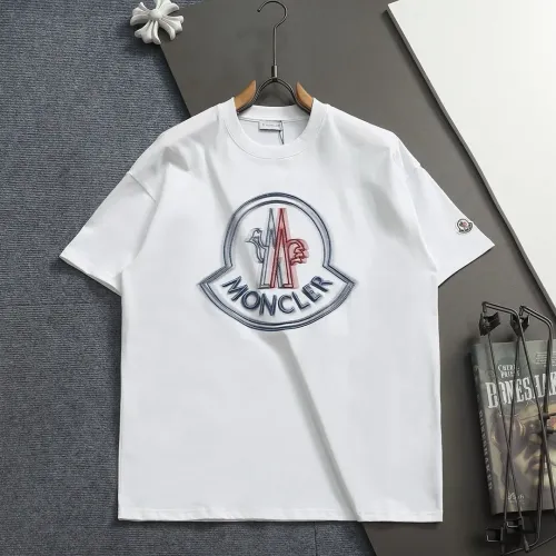 Wholesale Moncler T-Shirts Short Sleeved For Unisex #1439205 $40.00 USD, Wholesale Quality Replica Moncler T-Shirts