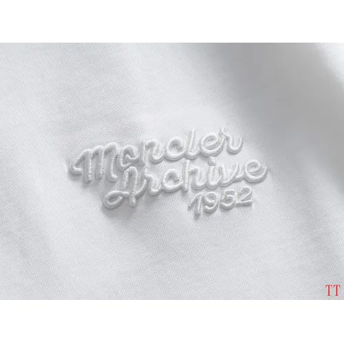 Replica Moncler T-Shirts Short Sleeved For Unisex #1439207 $40.00 USD for Wholesale