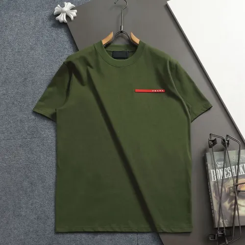 Wholesale Prada T-Shirts Short Sleeved For Unisex #1439225 $40.00 USD, Wholesale Quality Replica Prada T-Shirts
