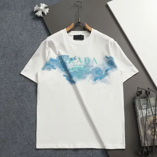 Wholesale Prada T-Shirts Short Sleeved For Unisex #1439228 $40.00 USD, Wholesale Quality Replica Prada T-Shirts