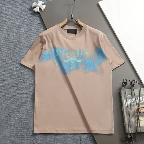 Wholesale Prada T-Shirts Short Sleeved For Unisex #1439229 $40.00 USD, Wholesale Quality Replica Prada T-Shirts