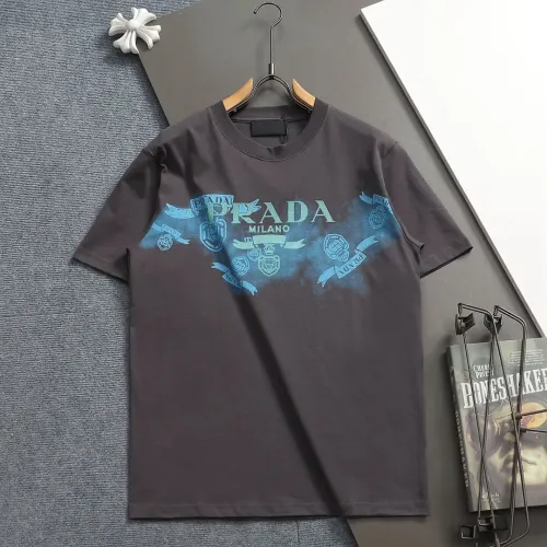 Wholesale Prada T-Shirts Short Sleeved For Unisex #1439230 $40.00 USD, Wholesale Quality Replica Prada T-Shirts