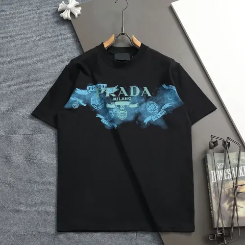 Wholesale Prada T-Shirts Short Sleeved For Unisex #1439231 $40.00 USD, Wholesale Quality Replica Prada T-Shirts
