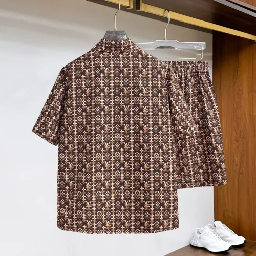 Replica Louis Vuitton LV Tracksuits Short Sleeved For Men #1439252 $76.00 USD for Wholesale