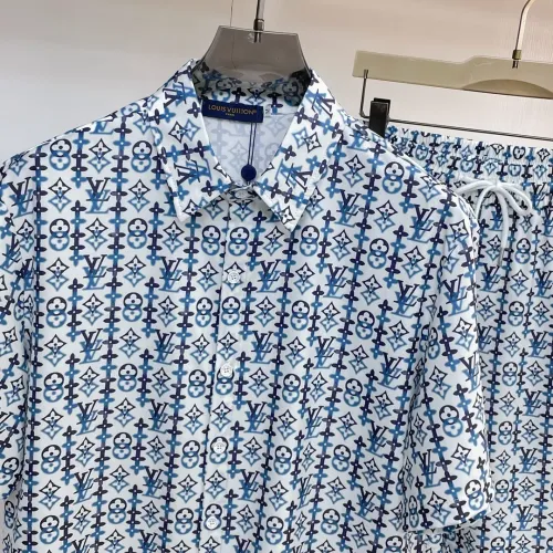 Replica Louis Vuitton LV Tracksuits Short Sleeved For Men #1439253 $76.00 USD for Wholesale