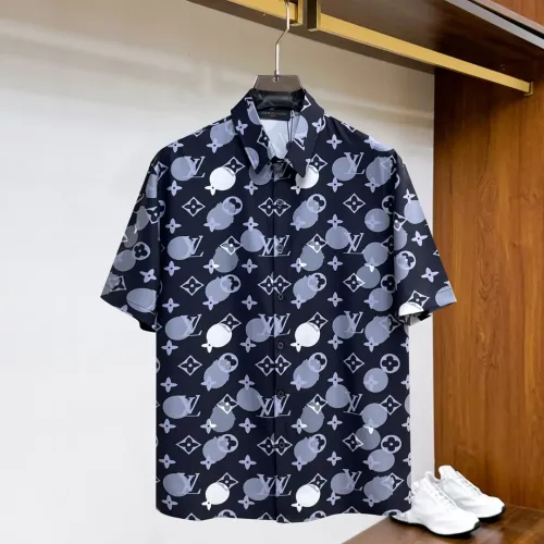 Replica Louis Vuitton LV Tracksuits Short Sleeved For Men #1439255 $76.00 USD for Wholesale