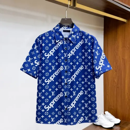 Replica Louis Vuitton LV Tracksuits Short Sleeved For Men #1439256 $76.00 USD for Wholesale