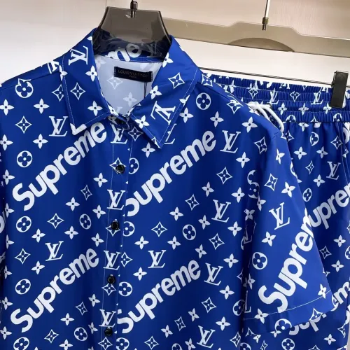 Replica Louis Vuitton LV Tracksuits Short Sleeved For Men #1439256 $76.00 USD for Wholesale