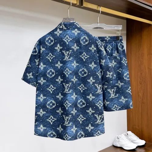 Replica Louis Vuitton LV Tracksuits Short Sleeved For Men #1439257 $76.00 USD for Wholesale