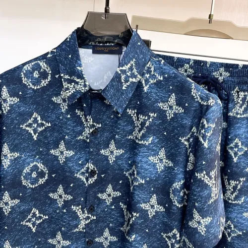 Replica Louis Vuitton LV Tracksuits Short Sleeved For Men #1439257 $76.00 USD for Wholesale