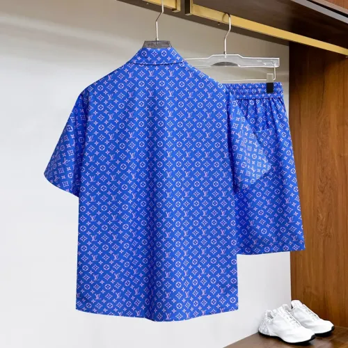 Replica Louis Vuitton LV Tracksuits Short Sleeved For Men #1439260 $76.00 USD for Wholesale