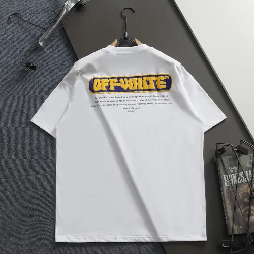 Replica Off-White T-Shirts Short Sleeved For Unisex #1439282 $40.00 USD for Wholesale