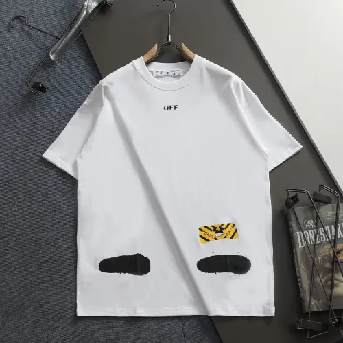 Wholesale Off-White T-Shirts Short Sleeved For Unisex #1439283 $40.00 USD, Wholesale Quality Replica Off-White T-Shirts