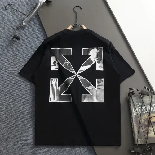 Wholesale Off-White T-Shirts Short Sleeved For Unisex #1439286 $40.00 USD, Wholesale Quality Replica Off-White T-Shirts