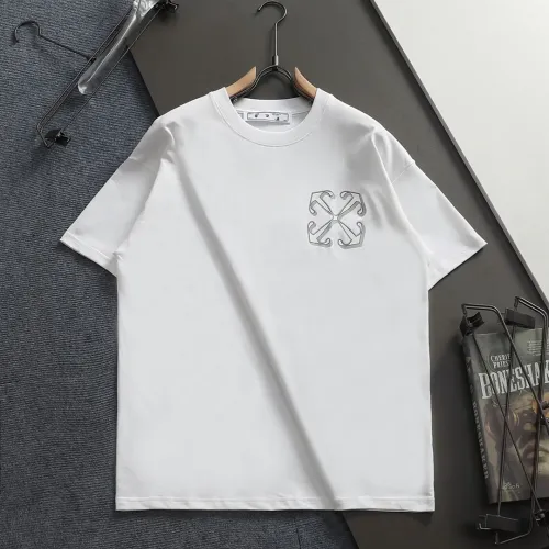 Replica Off-White T-Shirts Short Sleeved For Unisex #1439287 $40.00 USD for Wholesale