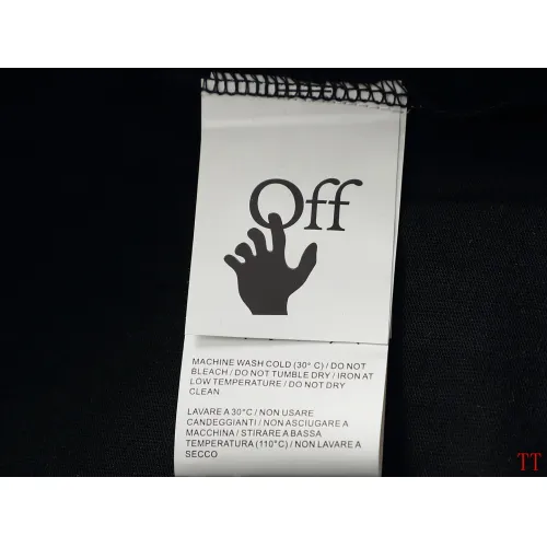Replica Off-White T-Shirts Short Sleeved For Unisex #1439288 $40.00 USD for Wholesale