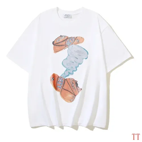 Wholesale Off-White T-Shirts Short Sleeved For Unisex #1439289 $32.00 USD, Wholesale Quality Replica Off-White T-Shirts