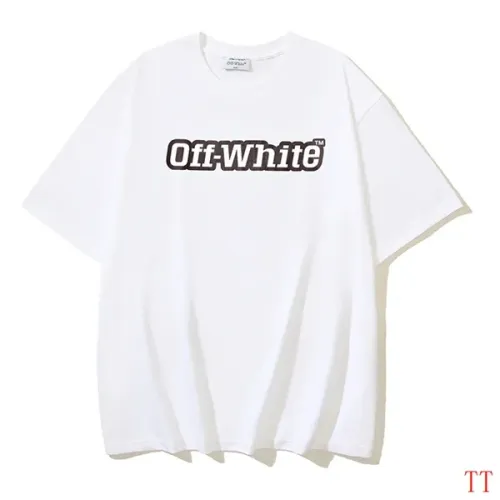 Wholesale Off-White T-Shirts Short Sleeved For Unisex #1439291 $29.00 USD, Wholesale Quality Replica Off-White T-Shirts