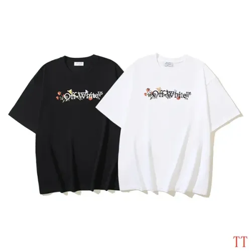 Replica Off-White T-Shirts Short Sleeved For Unisex #1439293 $29.00 USD for Wholesale