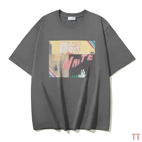 Wholesale Off-White T-Shirts Short Sleeved For Unisex #1439302 $29.00 USD, Wholesale Quality Replica Off-White T-Shirts