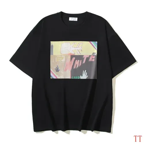 Wholesale Off-White T-Shirts Short Sleeved For Unisex #1439303 $29.00 USD, Wholesale Quality Replica Off-White T-Shirts