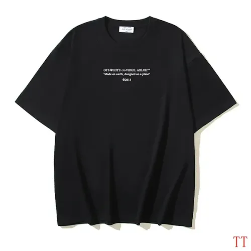 Wholesale Off-White T-Shirts Short Sleeved For Unisex #1439305 $29.00 USD, Wholesale Quality Replica Off-White T-Shirts