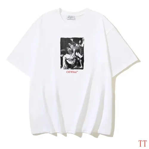 Wholesale Off-White T-Shirts Short Sleeved For Unisex #1439306 $29.00 USD, Wholesale Quality Replica Off-White T-Shirts