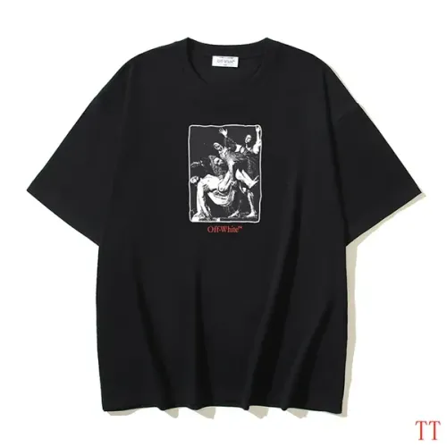 Wholesale Off-White T-Shirts Short Sleeved For Unisex #1439307 $29.00 USD, Wholesale Quality Replica Off-White T-Shirts