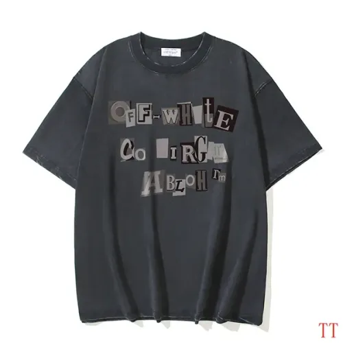 Wholesale Off-White T-Shirts Short Sleeved For Unisex #1439308 $38.00 USD, Wholesale Quality Replica Off-White T-Shirts