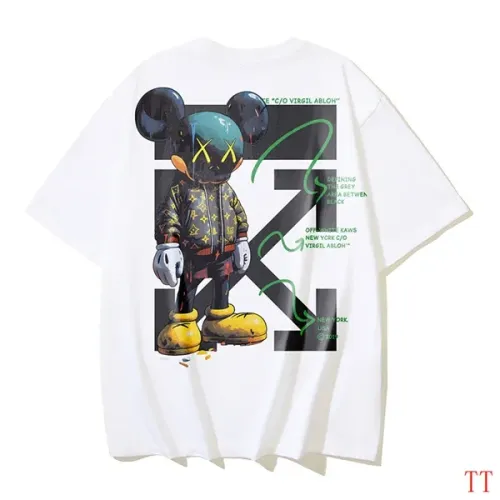 Wholesale Off-White T-Shirts Short Sleeved For Unisex #1439309 $29.00 USD, Wholesale Quality Replica Off-White T-Shirts