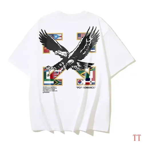 Wholesale Off-White T-Shirts Short Sleeved For Unisex #1439311 $29.00 USD, Wholesale Quality Replica Off-White T-Shirts