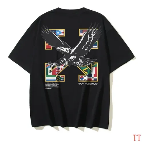 Wholesale Off-White T-Shirts Short Sleeved For Unisex #1439312 $29.00 USD, Wholesale Quality Replica Off-White T-Shirts